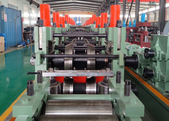 Adjustable Size 114-219mm Steel Pipe Production Line Max 120mM/Min Speed